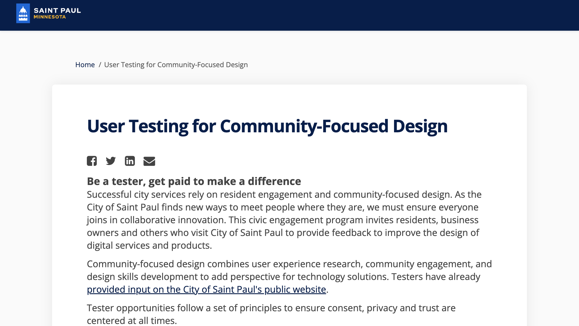 Gov Computerized Testing User Testing for Community-Focused Design - Digital Government Hub