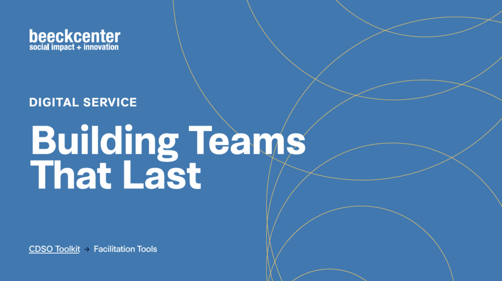 Building Digital Service Teams That Last - Digital Government Hub