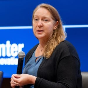 Lynn Overmann speaks at BenCon 2024