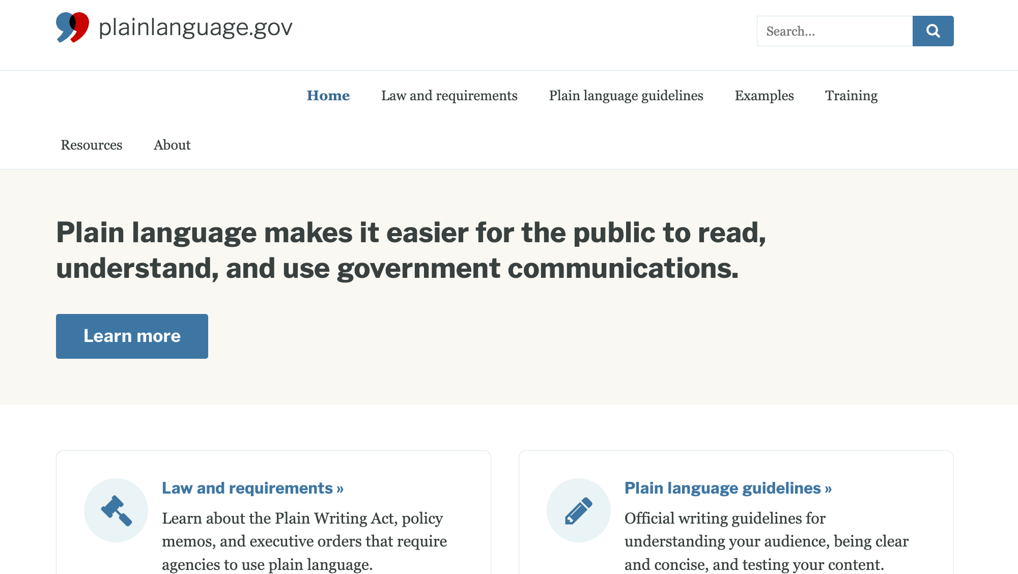 plainlanguage.gov - Digital Government Hub