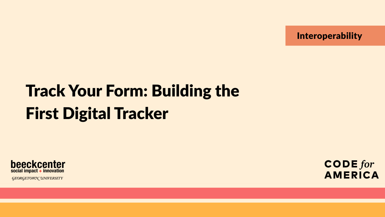 Track Your Form, Building the First Digital Tracker - Digital ...